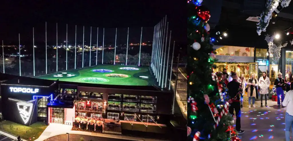 mit den Kollegen Topgolf spielen Ideen zur Weihnachtsfeier in NRW