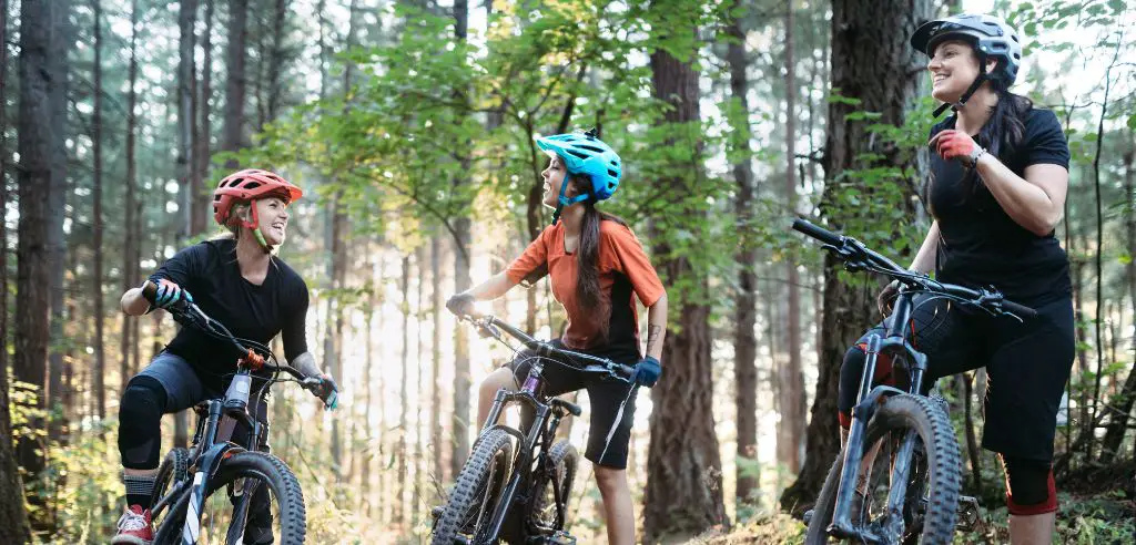 unterwegs mit den mädels auf dem fahrrad